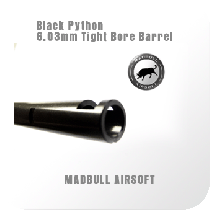 Black Python 509mm Tight Bore Barrel - M16 / M249 / AUG