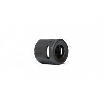 Strike Micro Threaded Comp - CIRCLE for Airsoft (14mm CCW) - Black