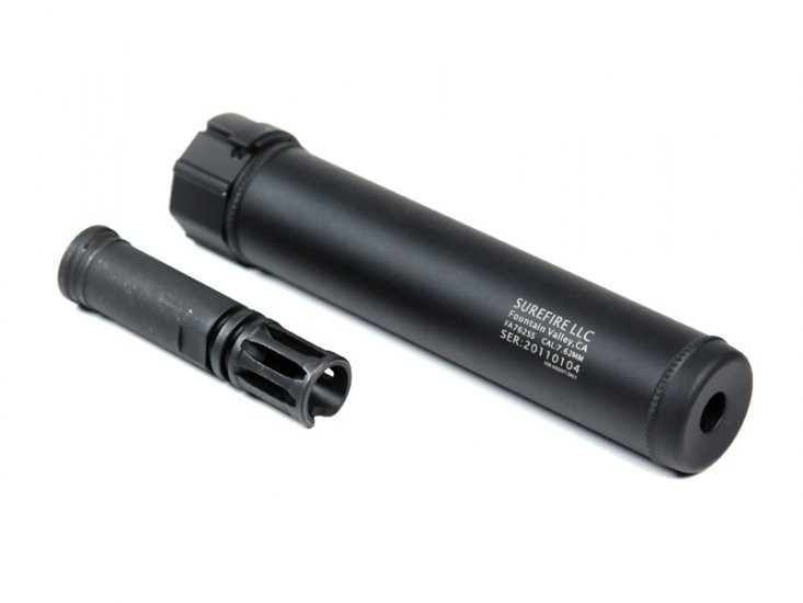 Surefire Airsoft suppressor FA762SS 9.8" [Discontinued]