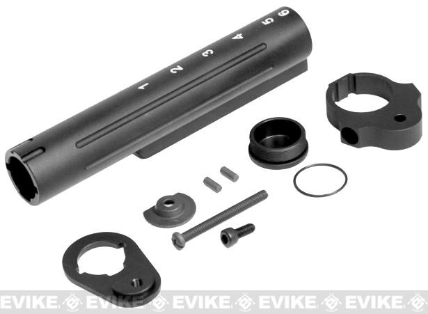 PWS Stock tube for M4 and AR with Quick Detach adapter base