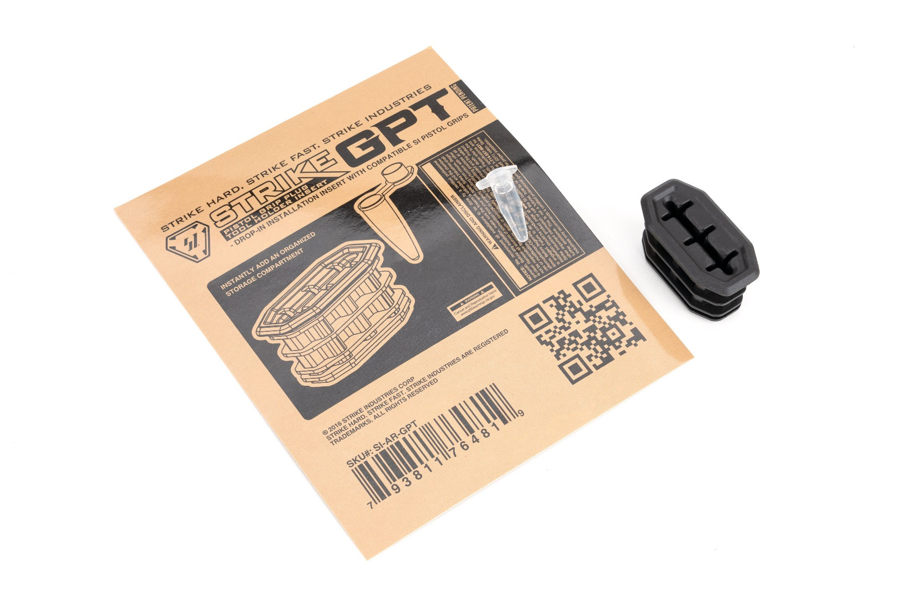 Strike Pistol Grip Plug Tool Holder Insert