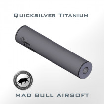 Quicksilver Toy Silencer and Aluminum Tube (Black)